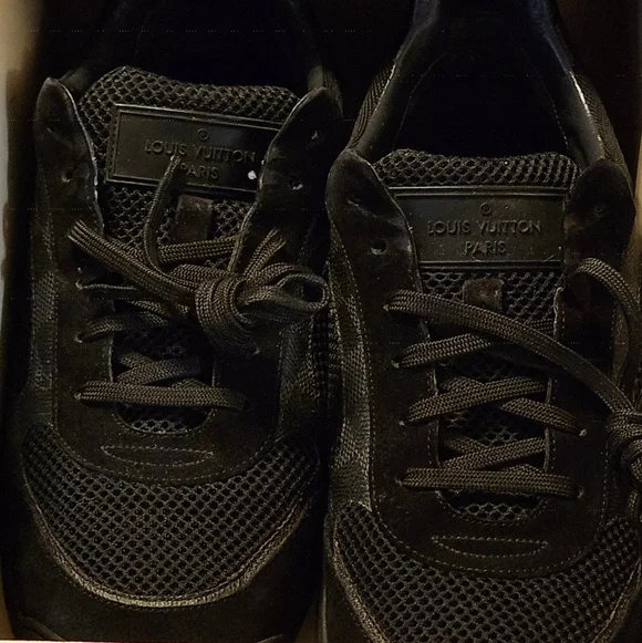 Louis Vuitton Men's Dark Mesh Sneakers GRAPHITE DAMIER